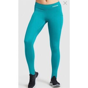 NWT Gymshark Illumination Charged Leggings Emerald Small